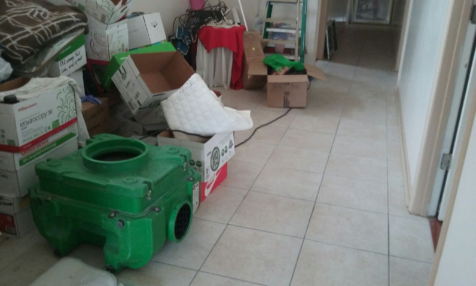 Water damage? Don&#39;t worry. SERVPRO is here to help with any size water loss.