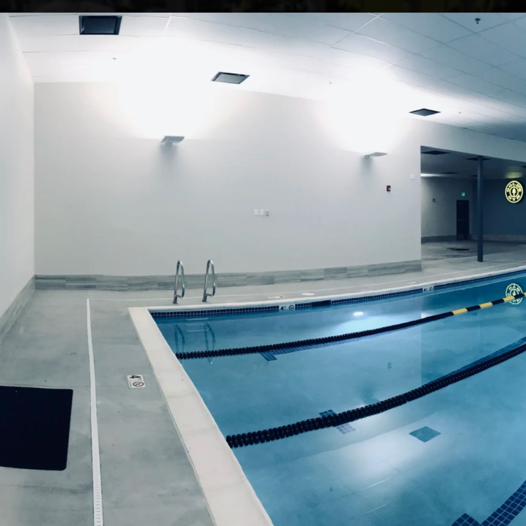 The lap pool at our Cheyenne gym offers dedicated swim lanes in a clean, modern aquatic space. Whether you're swimming laps, cross-training, or enjoying a low-impact workout, the pool provides a comfortable environment to support your fitness goals.