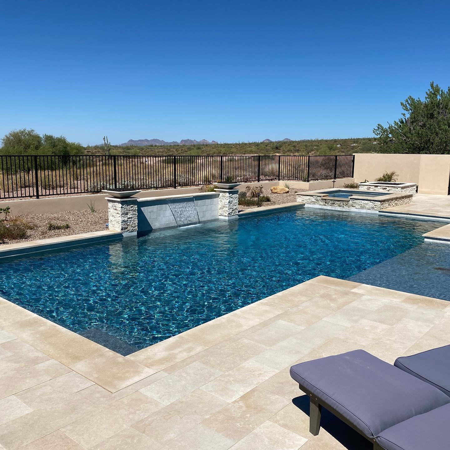 Queen Creek AZ Pool Builders, designers, installers No Limit Pools & Spas Mesa (602)421-9379