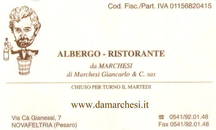 Ristorante da Marchesi