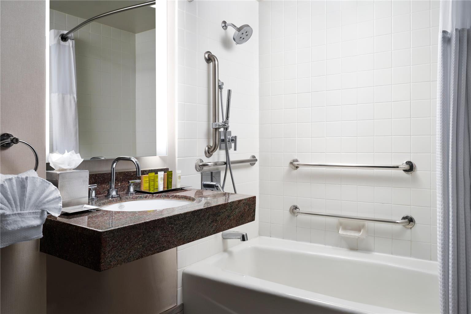 Guest room bath