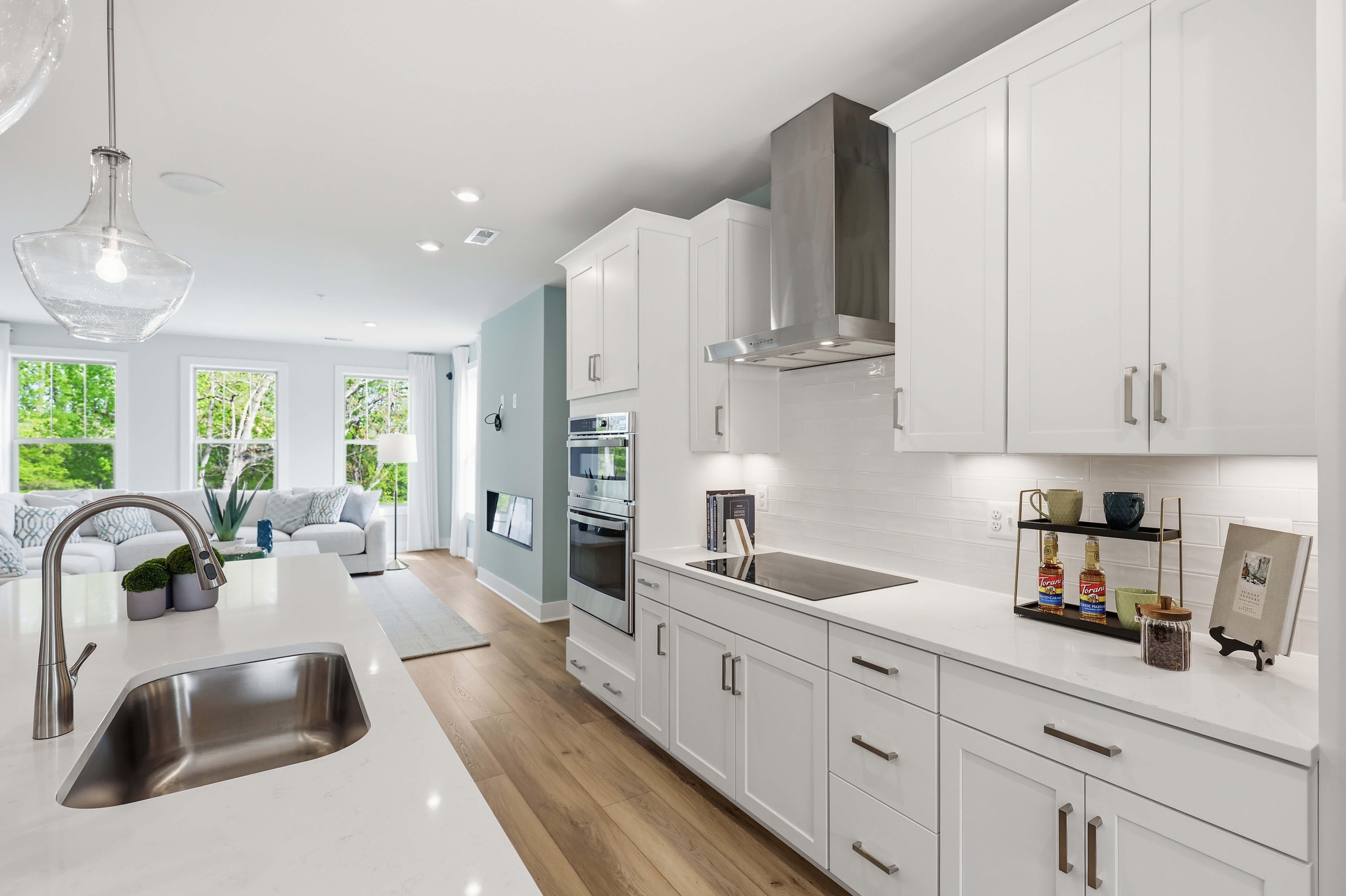 Gourmet kitchen of the Julianne at Gayton Village