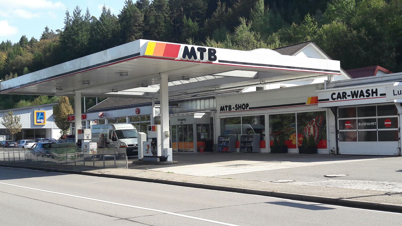 Bild 2 MTB Tankstelle in Altensteig