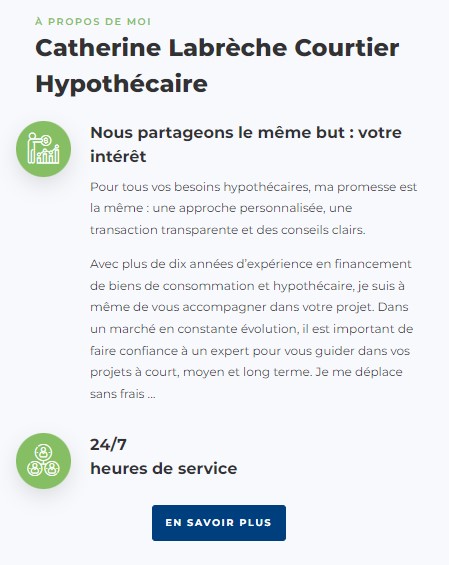 Images Catherine Labrèche courtier hypothécaire Multi-Prêts Hypothèques