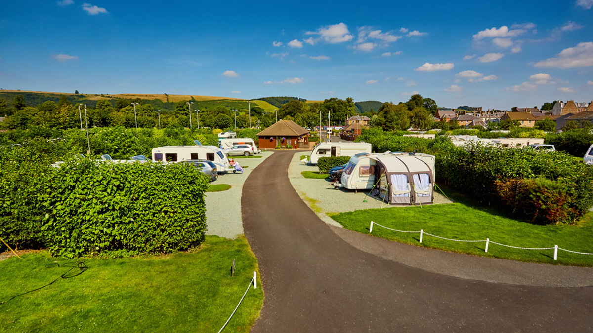 Images Melrose Gibson Park Caravan and Motorhome Club Campsite
