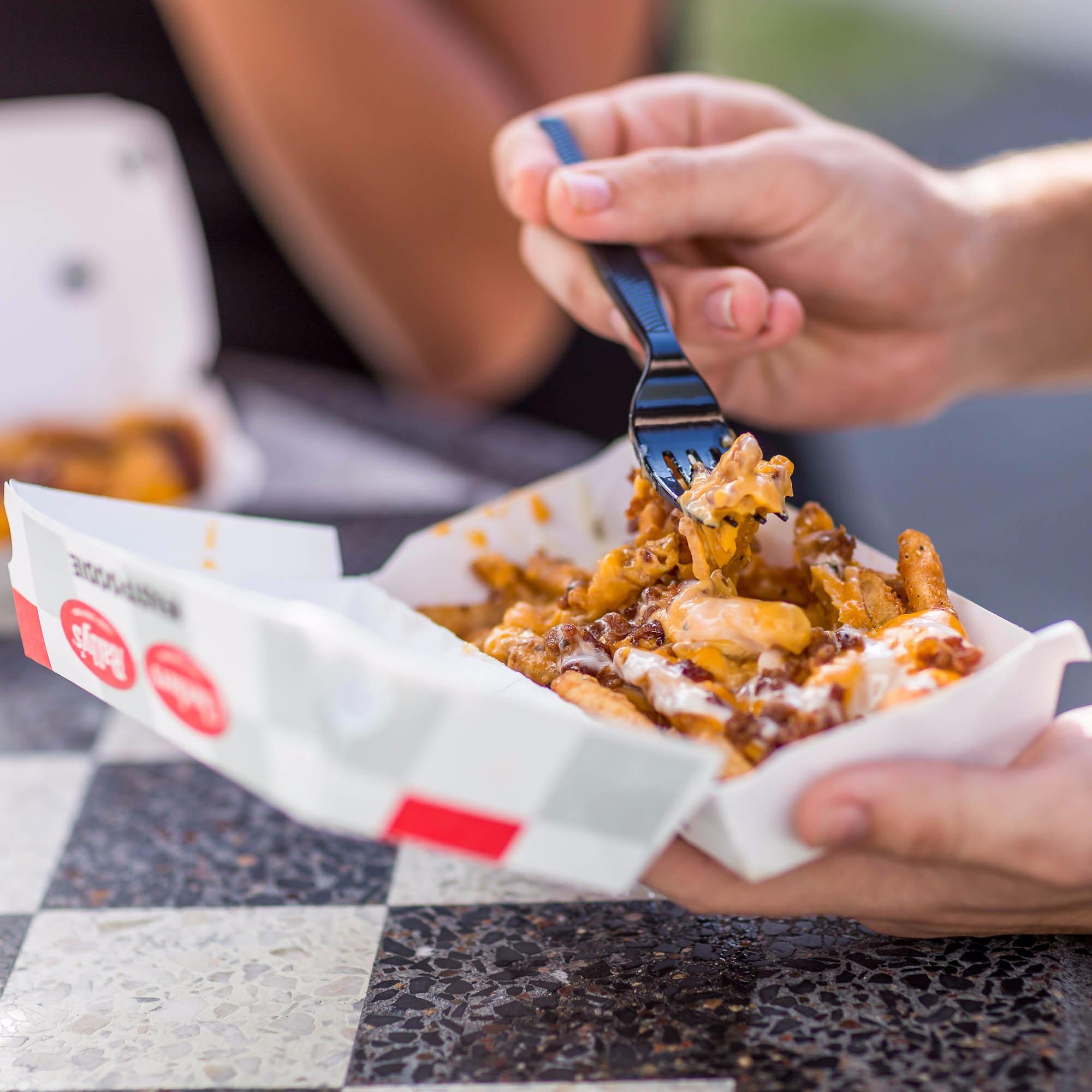 Fully loaded fries Checkers Dalton (706)277-5151