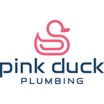 Pink Duck Plumbing Logo