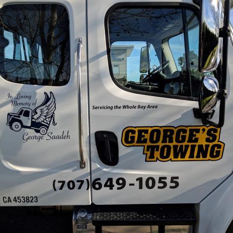 George's Towing Co. Vallejo (707)649-1055
