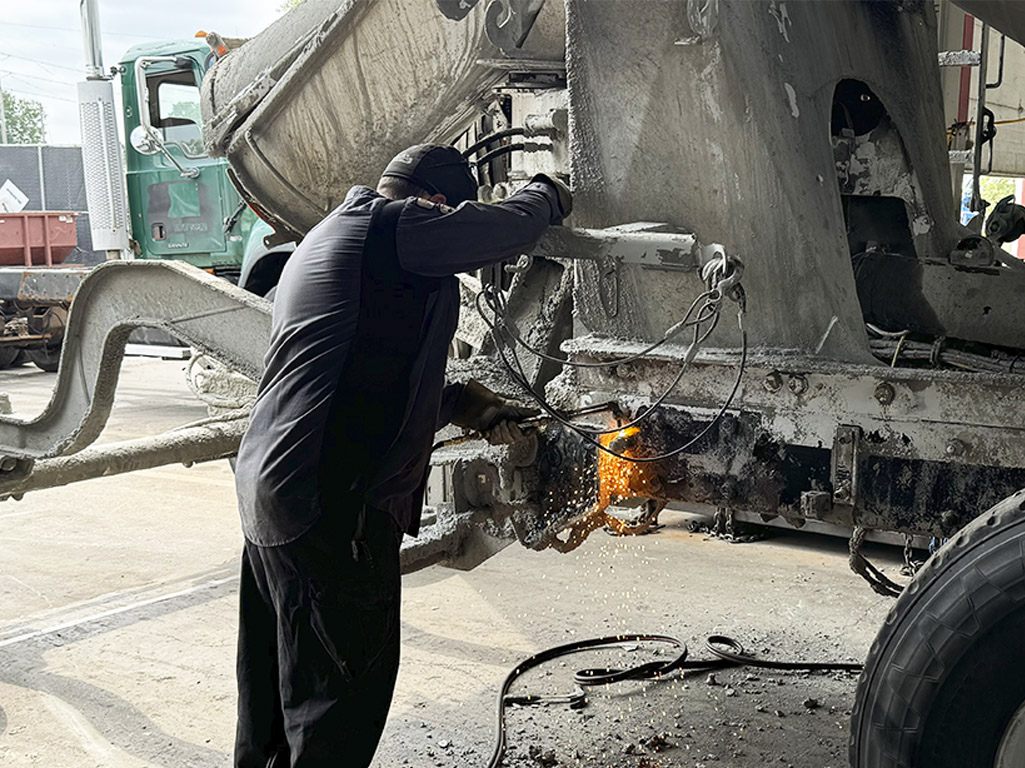Housby Representative Working On Repairs