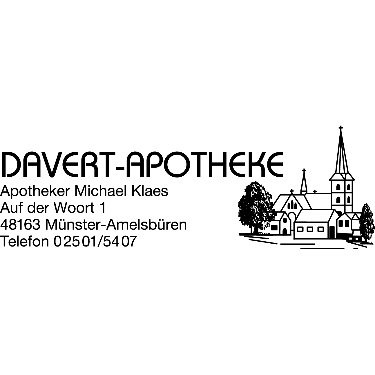 Davert-Apotheke e.K. in Münster - Logo