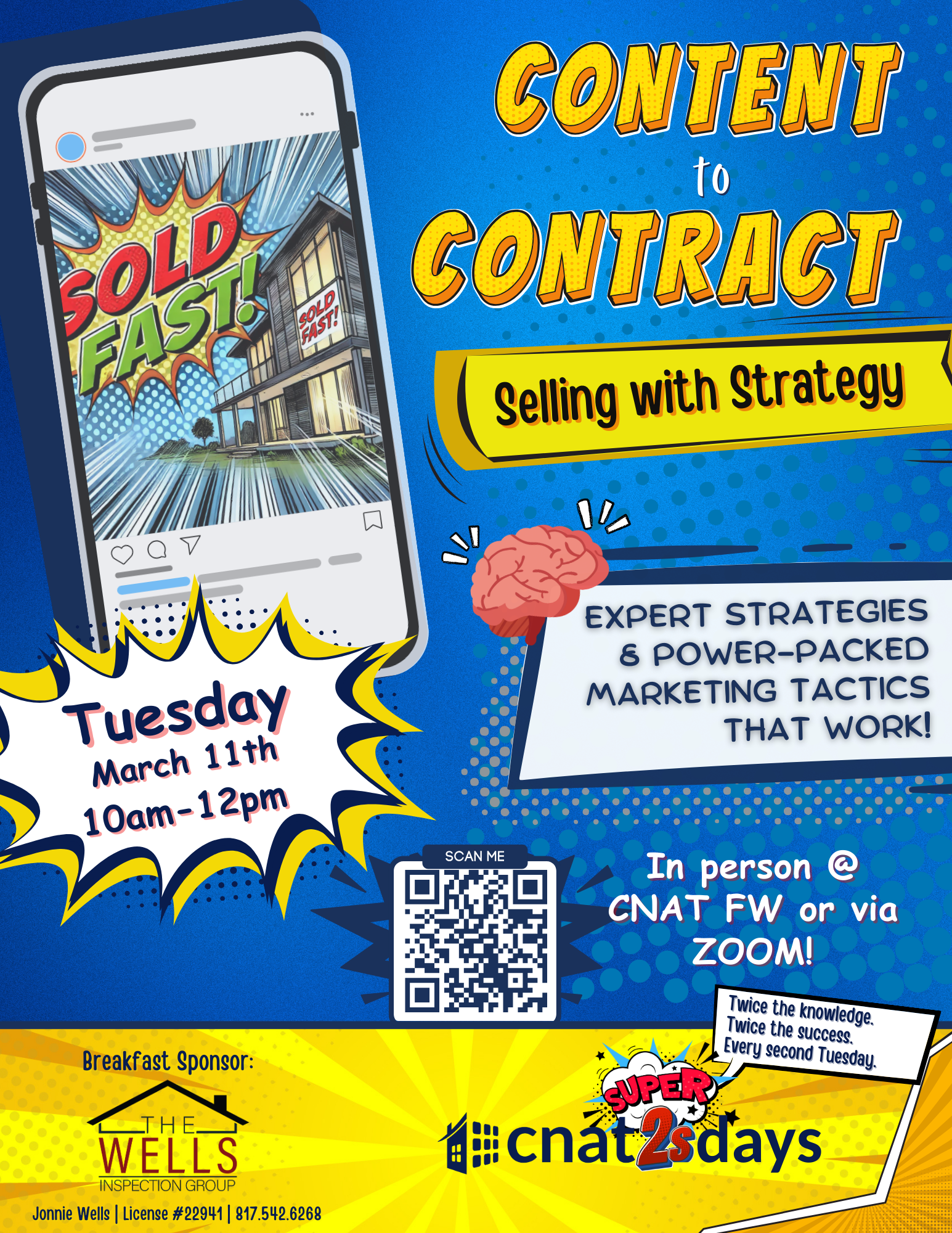 Class Flyer for Content to Contract