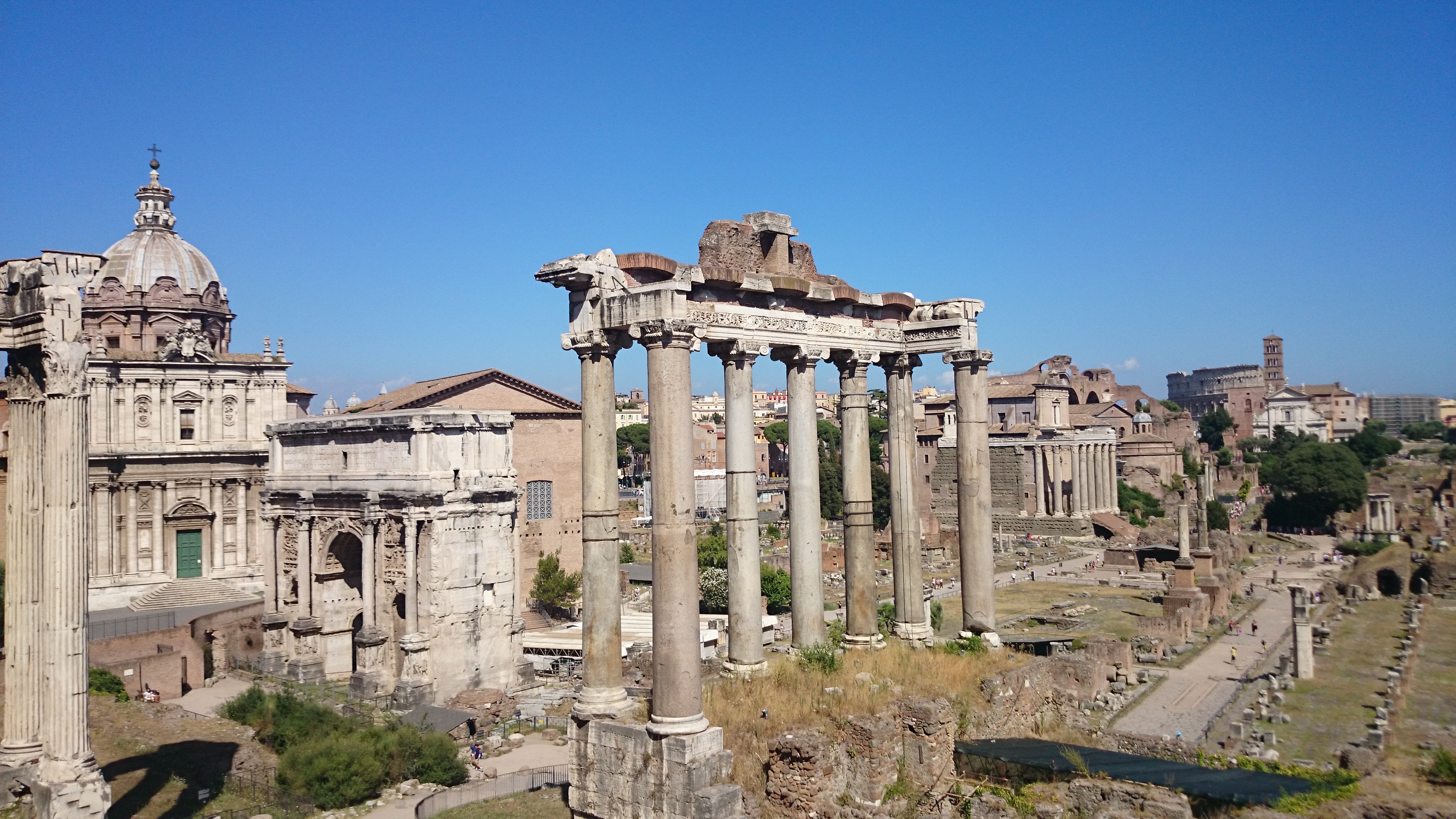 観光、グルメ、ショッピング・・・自由に遊べる！ローマ満喫4泊6日の旅
