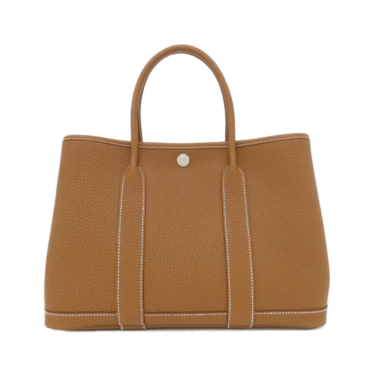 エルメス ガーデン パーティ 30cm 051568CK ネゴンダ GOLD シルバー金具 K刻印