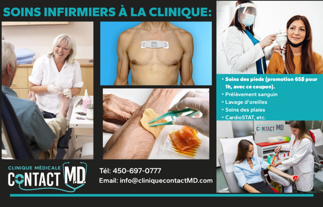 Images Clinique Médicale Contact M.D. - Consultation et Urgence Médicale