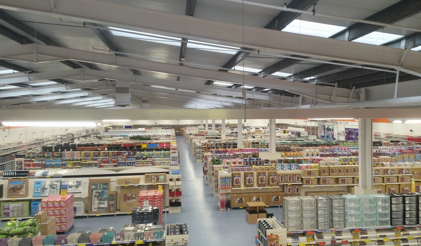 A first glimpse at the brand new B&M Inverness Home Store & Garden Centre, Telford Retail Park