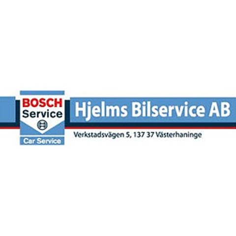 Hjelms Bil & Släpvagnsservice AB / Bosch Car Service Logo