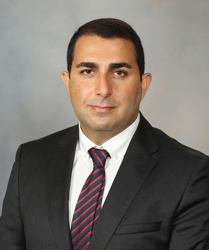 Vahe Fahradyan, M.D., plastic surgeon at Mayo Clinic in Rochester, Minnesota.