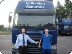 McBurnies Removals Dumfries 01387 870202