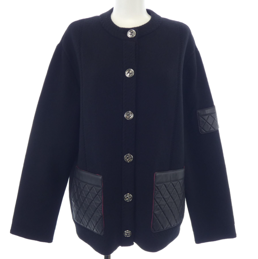 シャネル CHANEL ノーカラージャケット