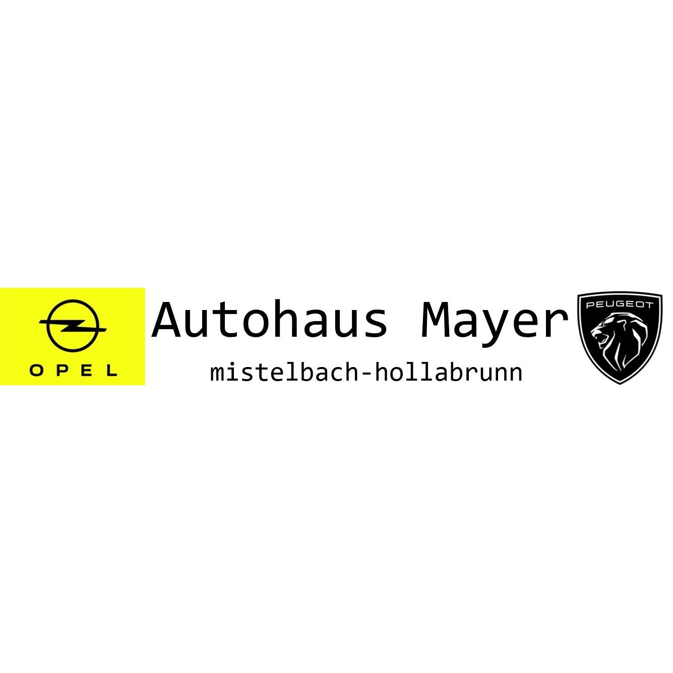 Autohaus Mayer GmbH Peugeot & Opel Logo