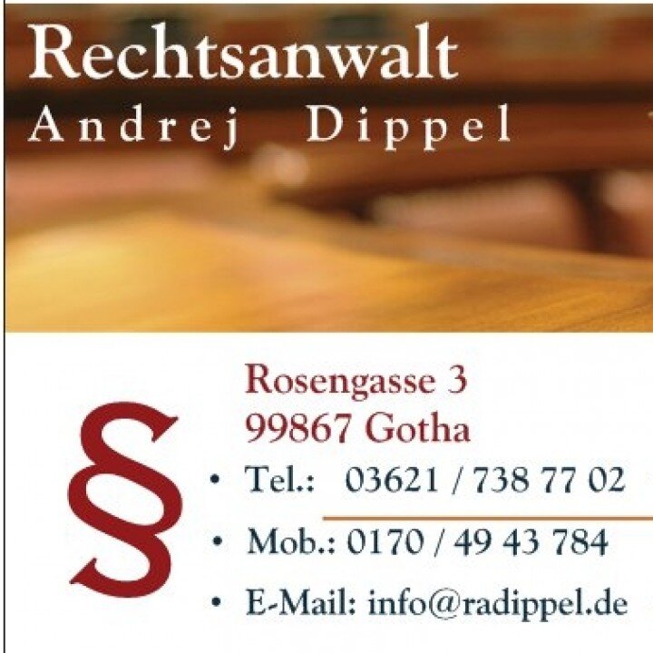 Bild 3 Rechtsanwalt Andrej Dippel in Gotha