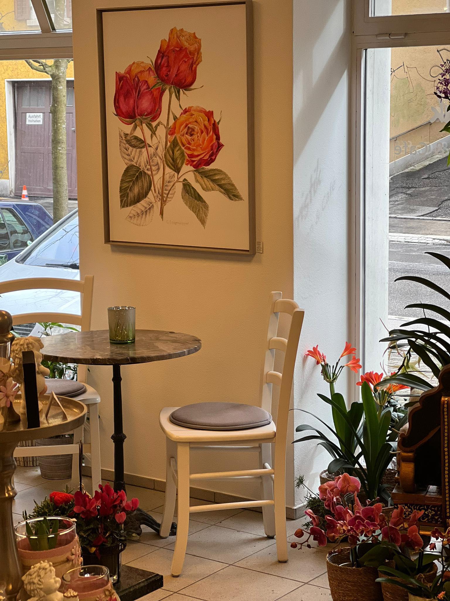 Creativ Floristik Blumen & Café, Davidstrasse 18 in St. Gallen