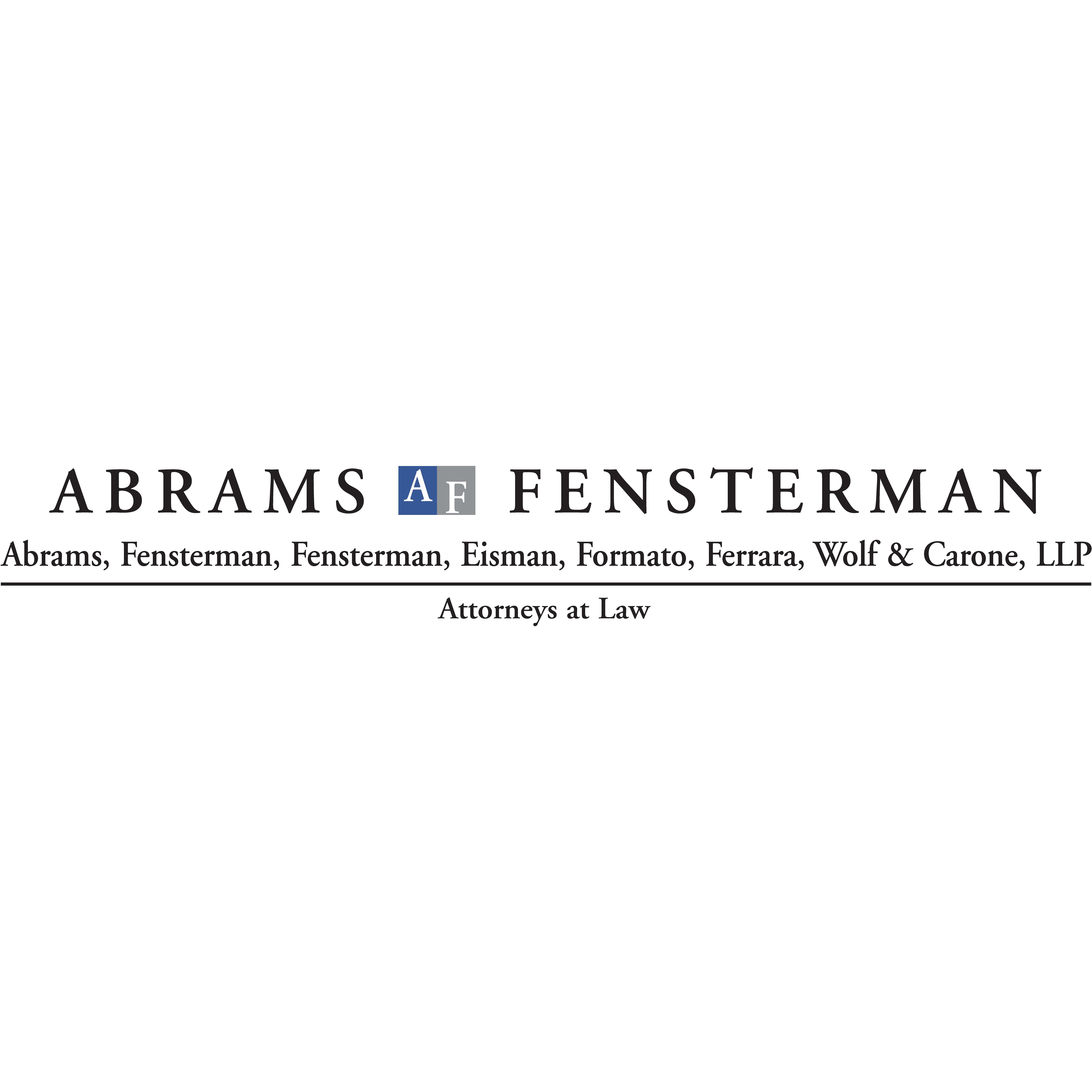 Abrams, Fensterman, Fensterman, Eisman, Formato, Ferrara, Wolf & Carone, LLP. Logo