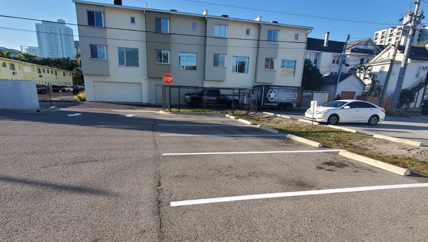 G-FORCE Parking Lot Striping of Tampa Image
