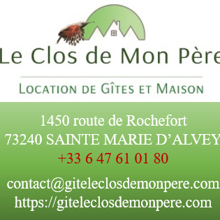 GITE LE CLOS DE MON PERE Hébergement
