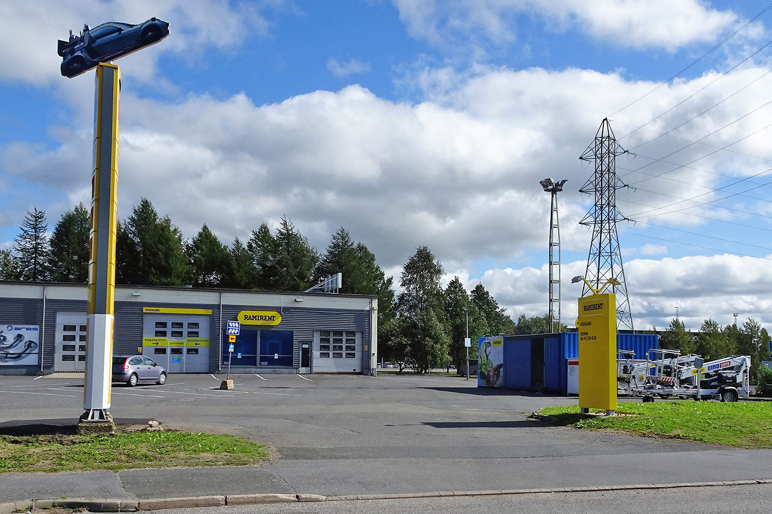 Images Ramirent konevuokraamo Oulu, Limingantulli