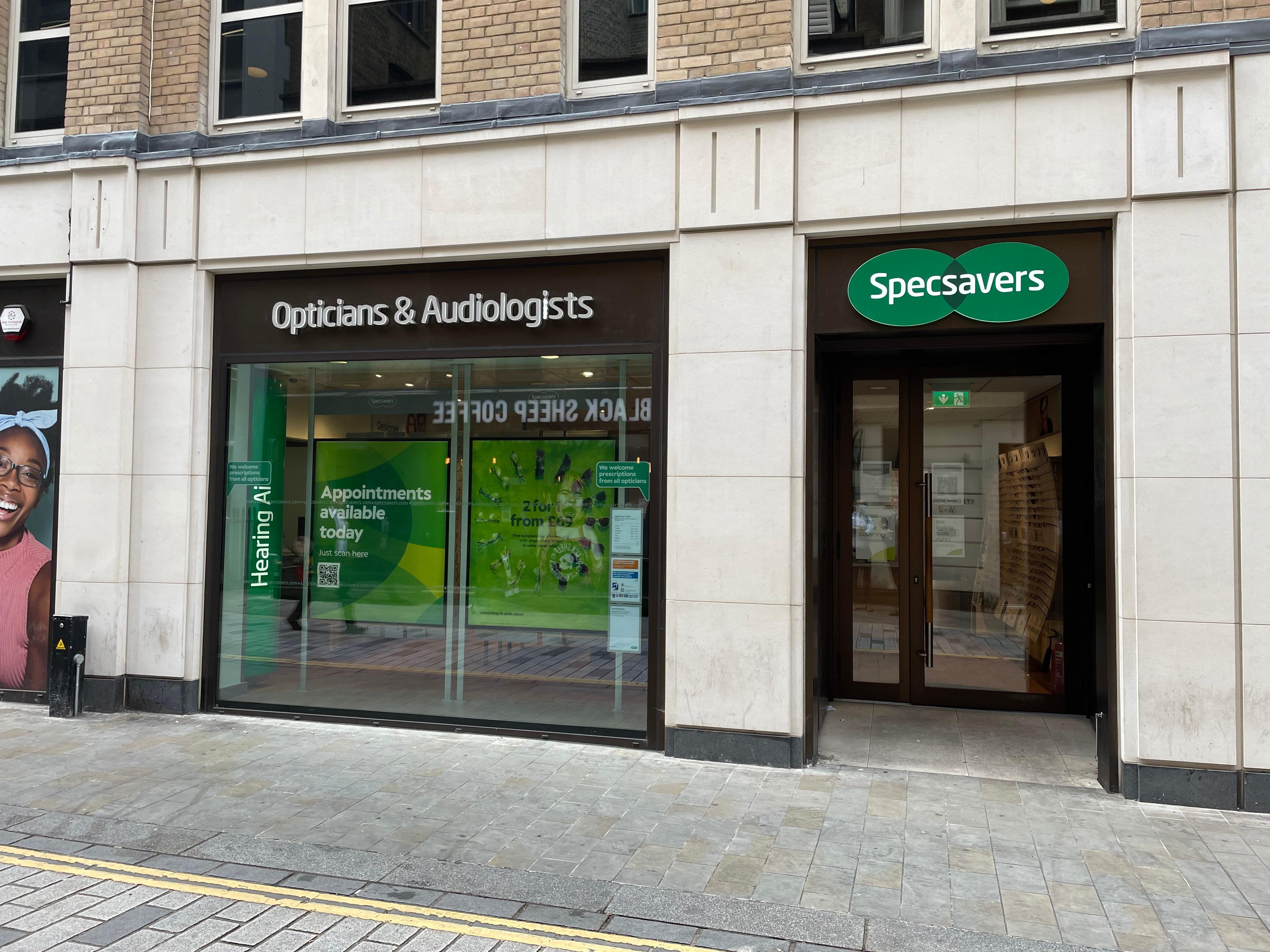 Specsavers - Liverpool Street Specsavers Opticians and Audiologists - Liverpool Street London 020 7377 4970