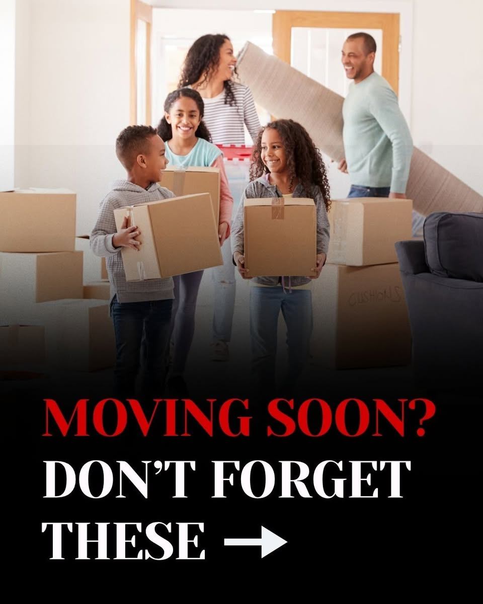 Moving days come with a lot of little details From updating your address to checking important items before the big day, taking a few moments to go over the basics can help things feel less hectic during the transition!