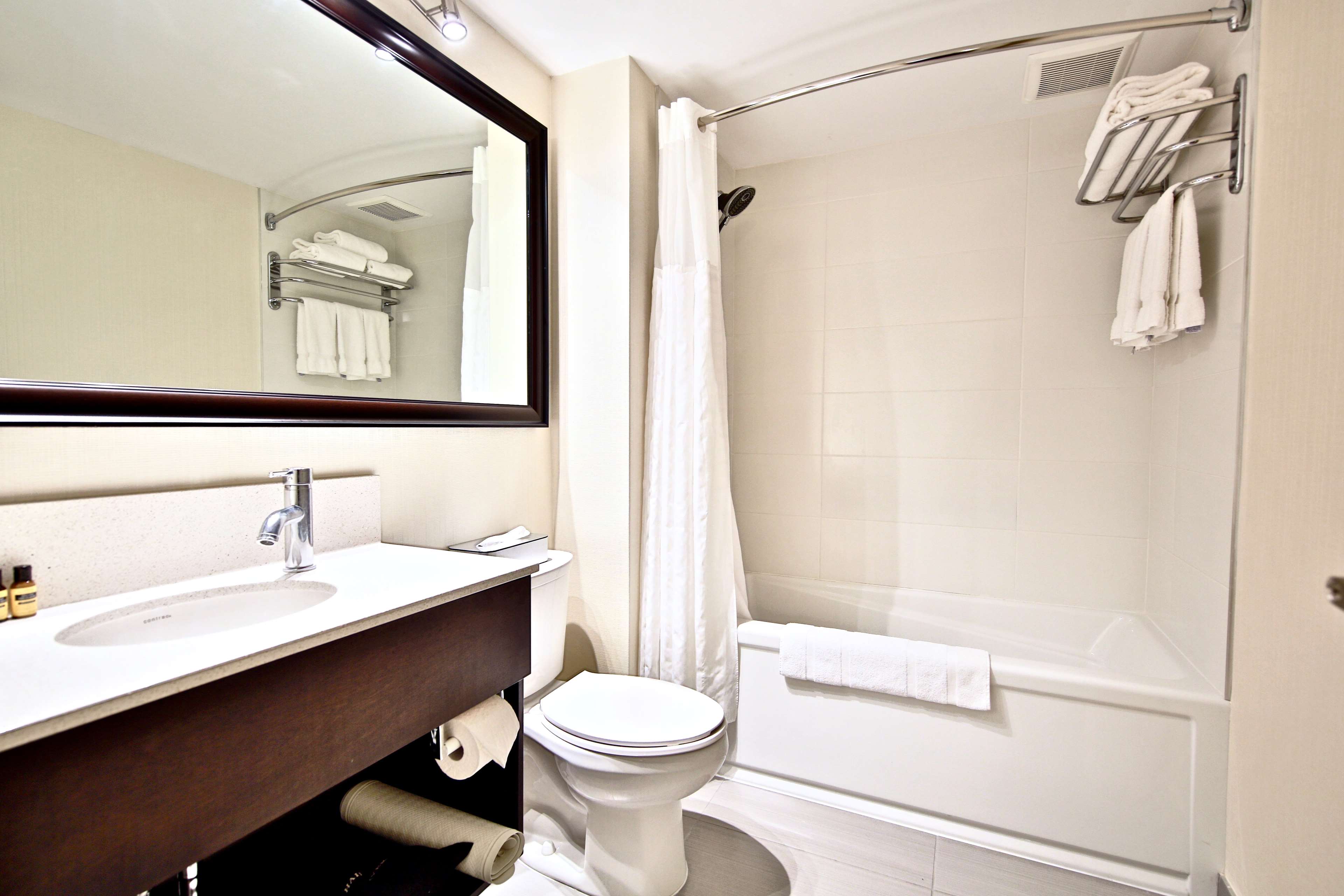 Guest Bathroom Best Western Plus Montreal Downtown-Hotel Europa Montreal (514)866-6492