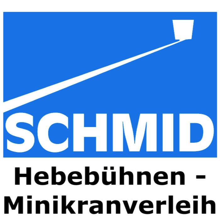 Logo SCHMID Hebebühnen- Minikranverleih GmbH