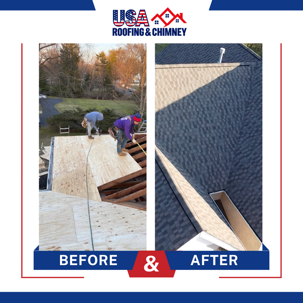 USA Roofing & Chimney LLC is a licensed and insured roofing, chimney, and siding contractor serving  