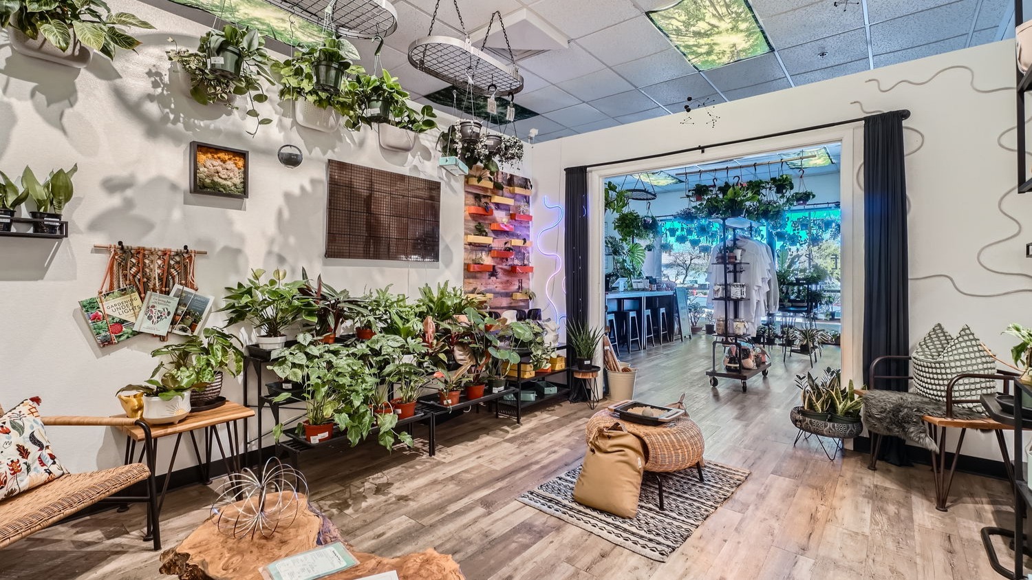 Escape into nature with our jungle sanctuary, a lush retreat for relaxation and inspiration!