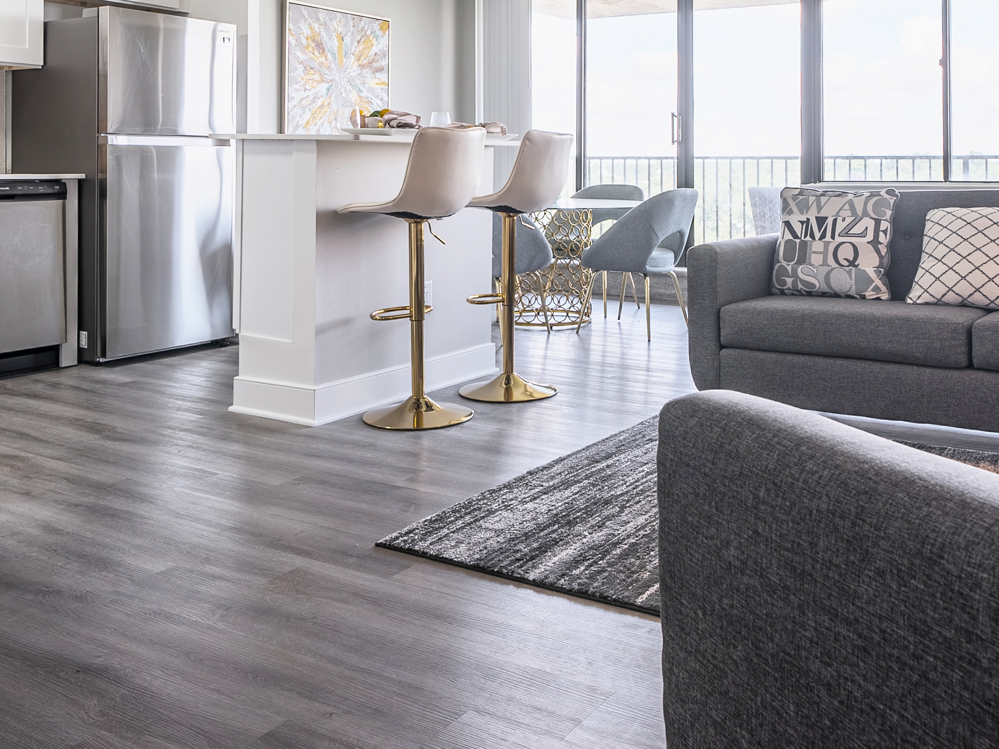 Living room area
