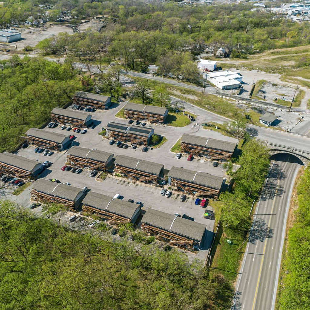 aerial view