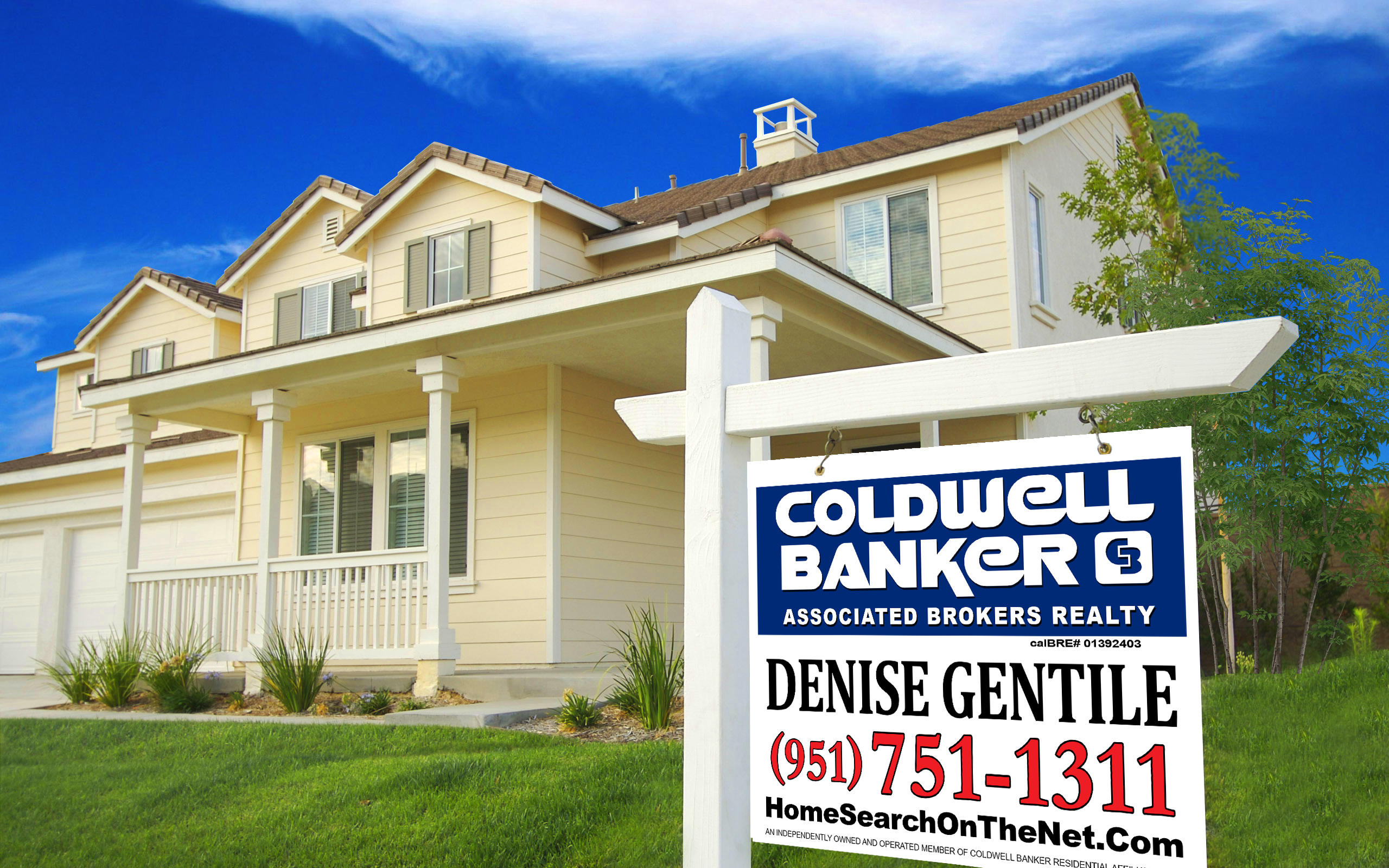 Thinking of Selling your Home?  If you would like friendly service, great communication & professional results! Call Denise Gentile, Realtor at Coldwell Banker Associated Brokers Realty  951-751-1311.