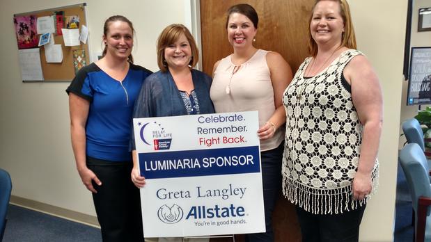 Images Greta Langley: Allstate Insurance
