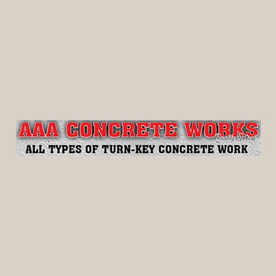 AAA Concrete Works Logo