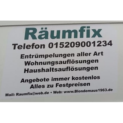 Räumfix Umzüge & Entrümpelungen in Saarbrücken - Logo