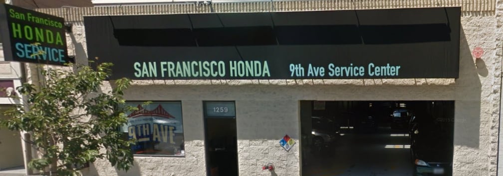 San Francisco Honda 9th Ave. Service Center