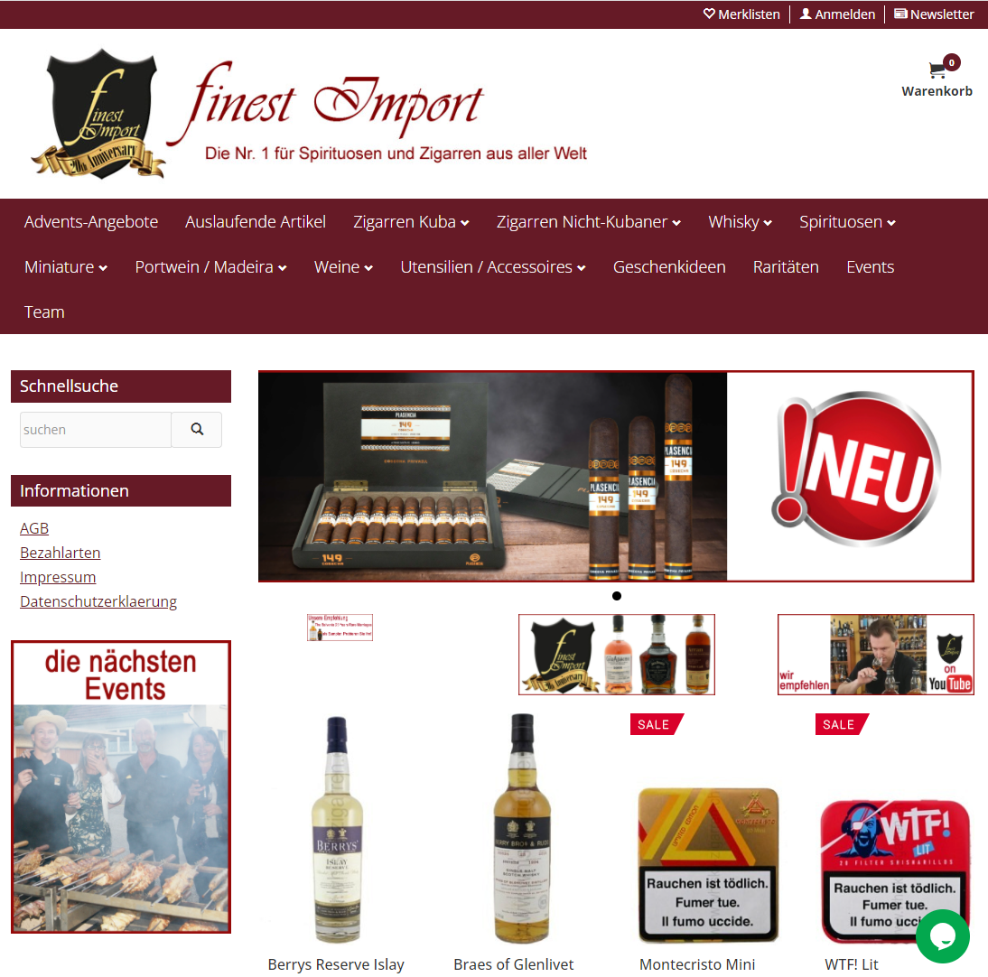Bilder Finest Import GmbH