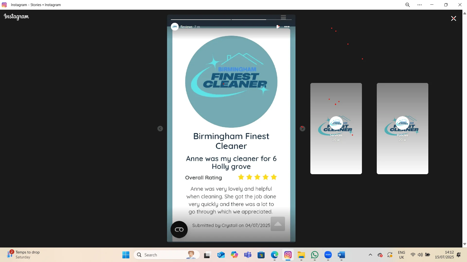 Images Birmingham Finest Cleaner