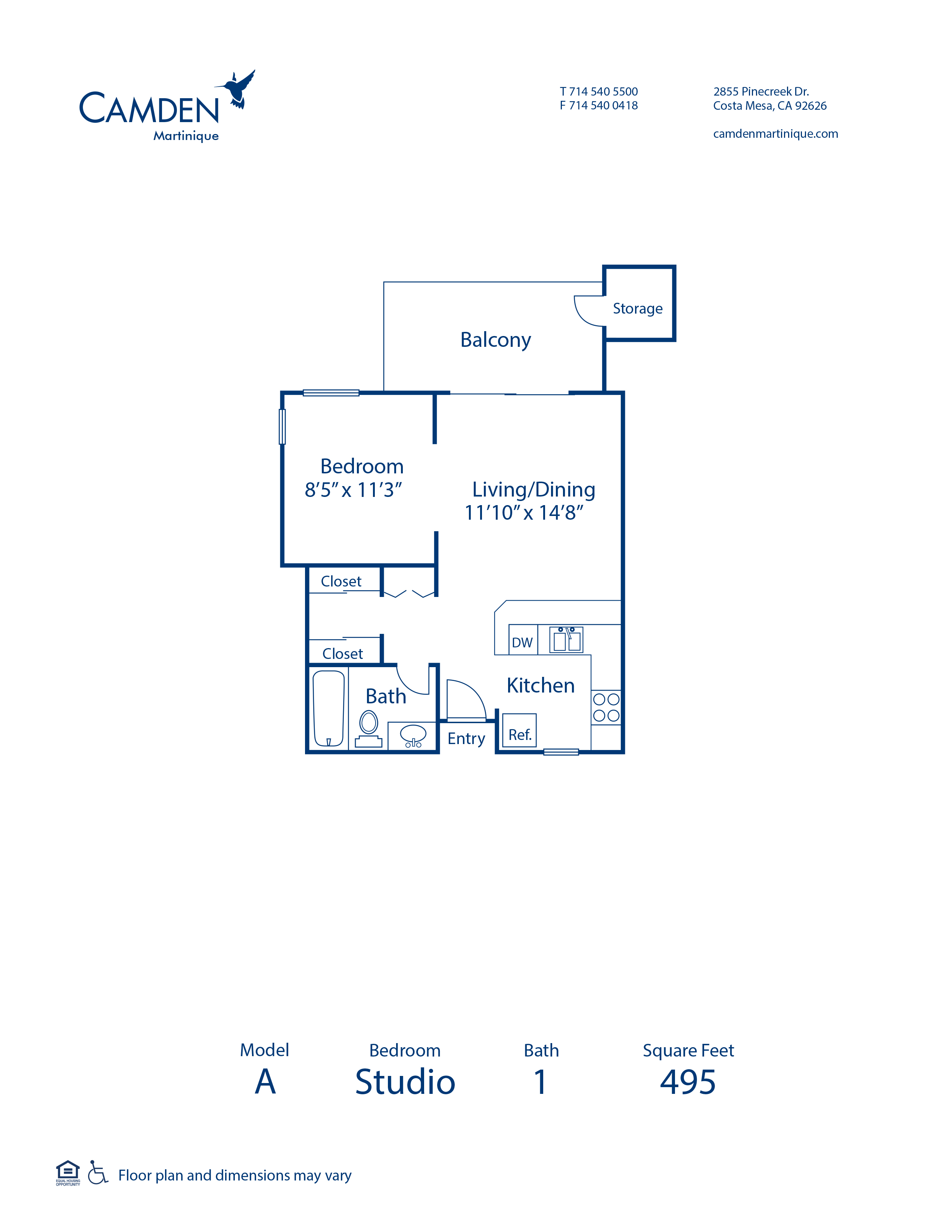 Camden Martinique Apartments Photo