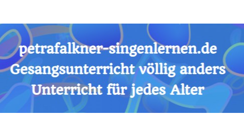 Bilder Petra Falkner - Singen Lernen