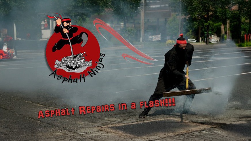 Asphalt Ninjas Repairs In A Flash