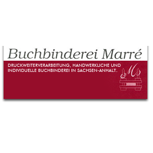 Logo von Buchbinderei Marré