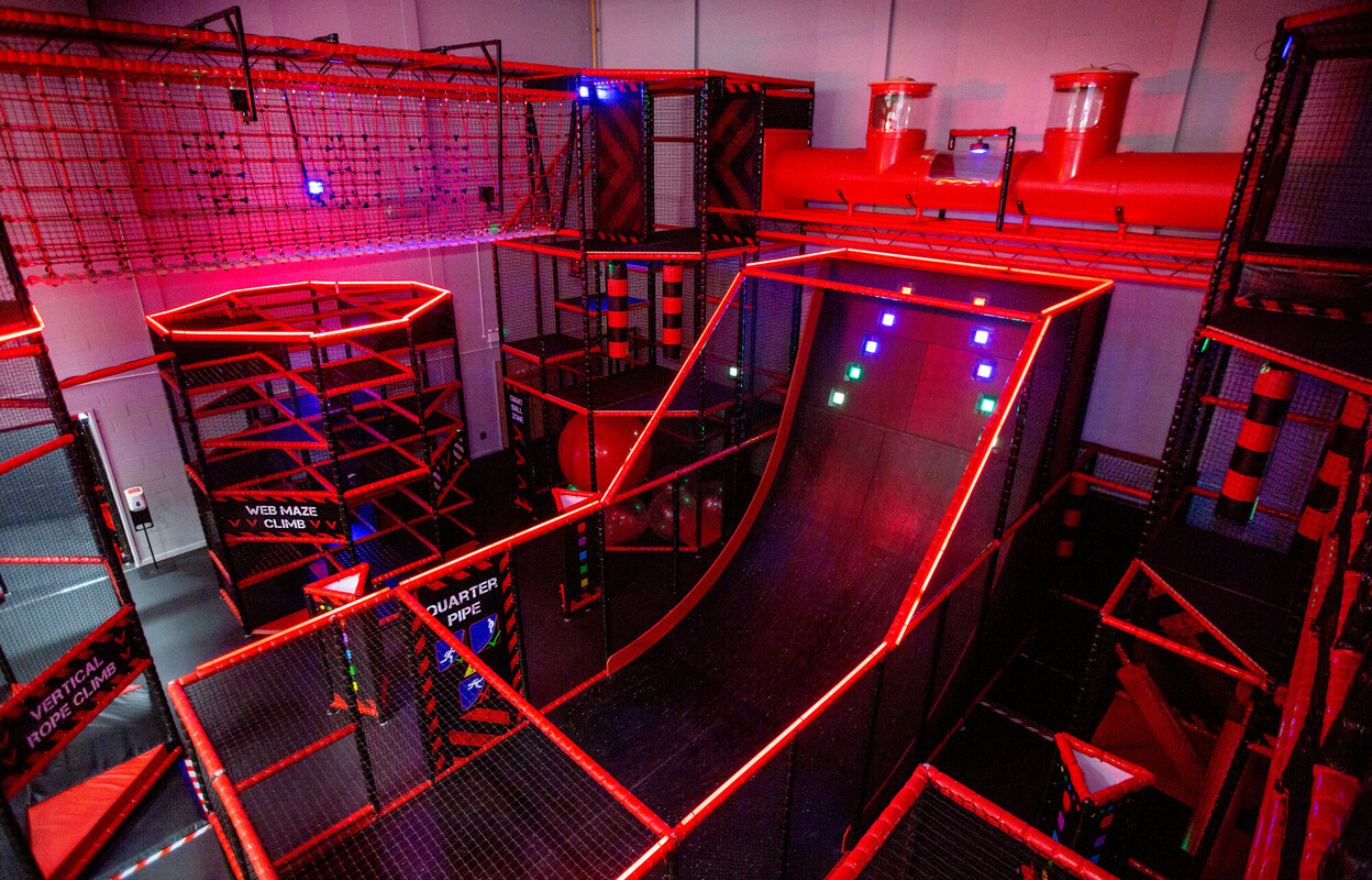 Ninja Tag Active is an arena-based game designed to test strategy, speed, agility, awareness and bravery, while promoting fitness, fun and competition!
